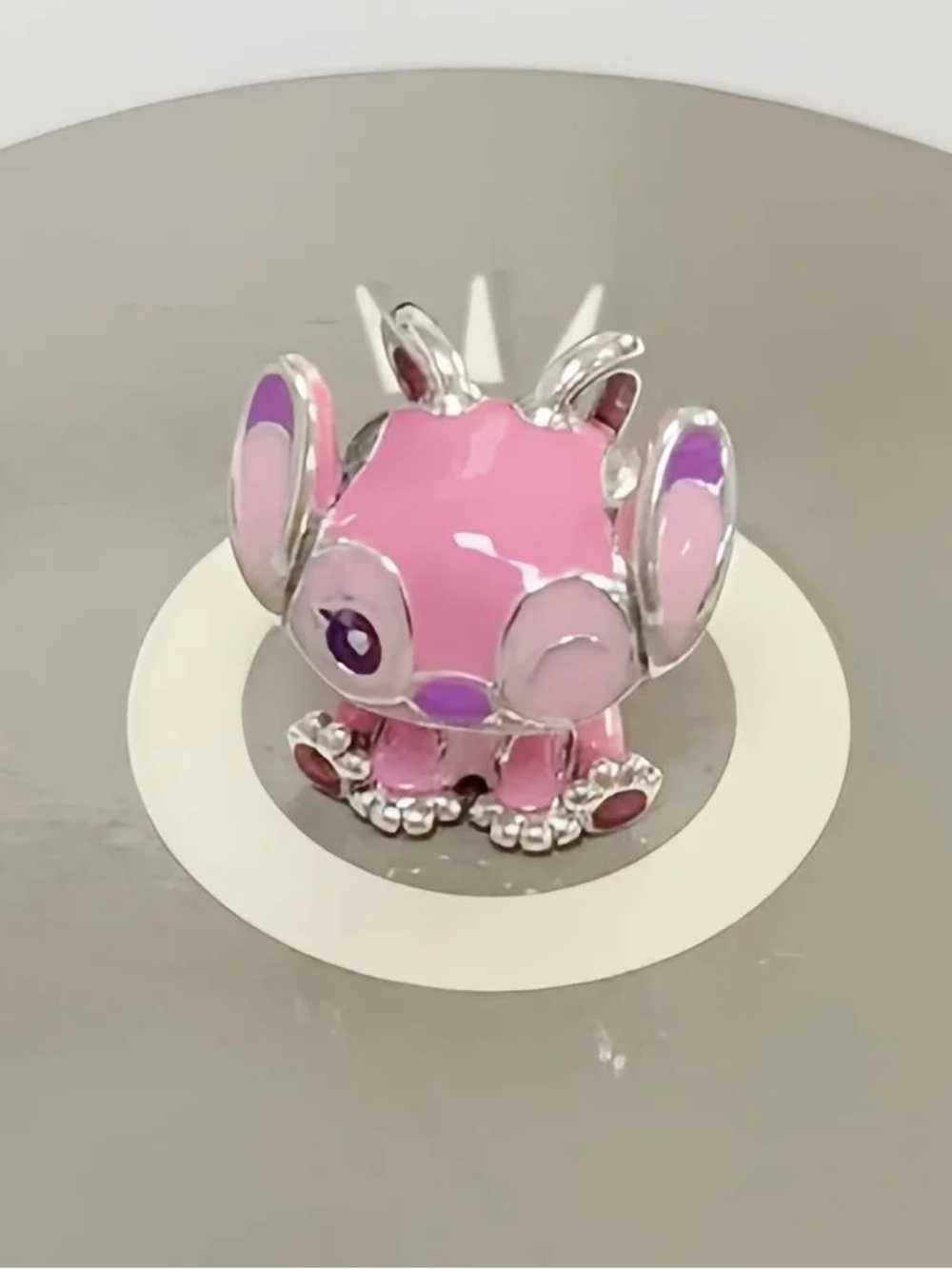 Pandora Pink Enamel Character Charm